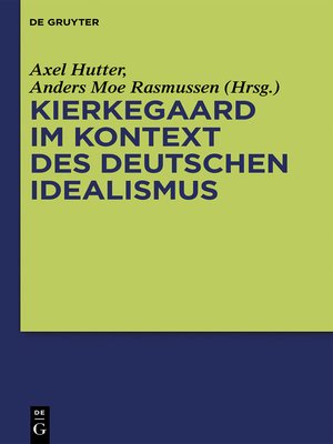 cover image of Kierkegaard im Kontext des deutschen Idealismus